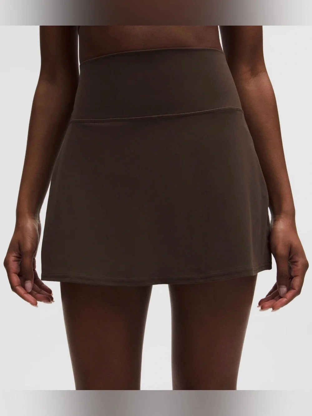Lululemon Align High Rise Skirt Sz 10 Walnut Crunch NWT